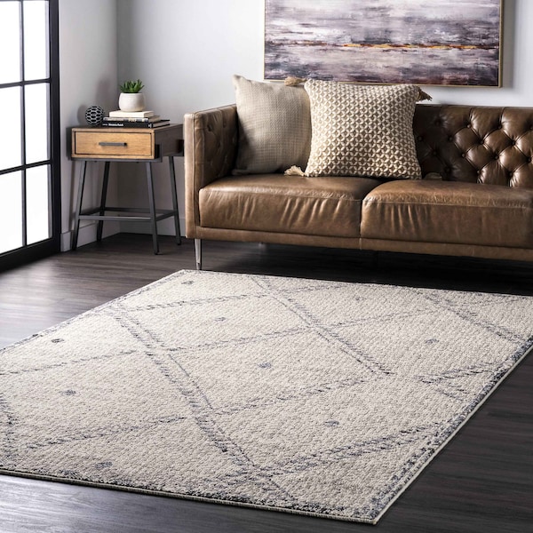 Nuloom Blaine Dotted Diamond Area Rug 4ft x 6ft STGX06A-406 - main